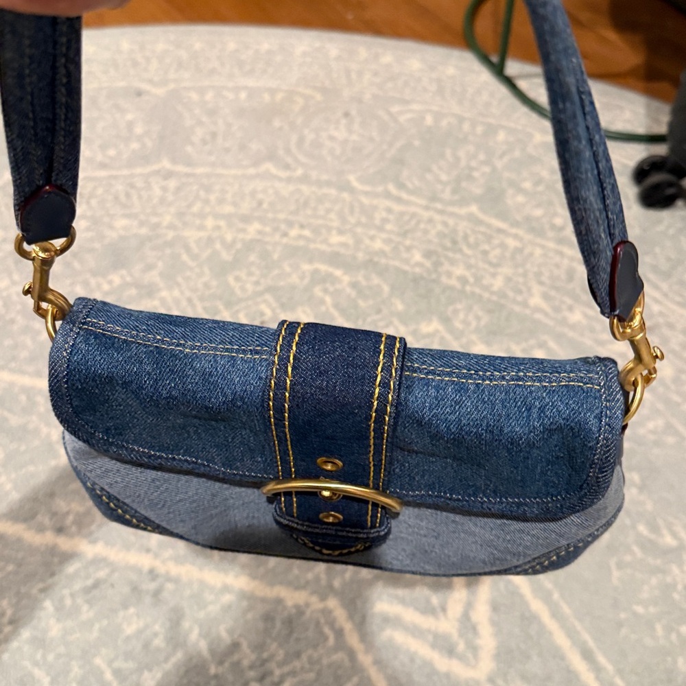 Coach signature denim soho bag - Picture 9 of 12